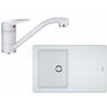 Set Franke G68 (dřez BFG 611-78 Bílá-led + baterie FC 9541.094 Bílá-led)