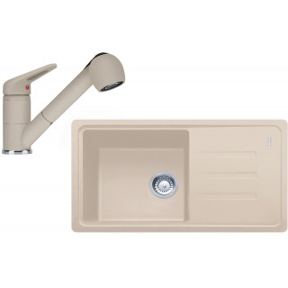 Set Franke G122 (dřez BSG 611-78/39 Sahara + baterie FC 9547.082 Sahara)