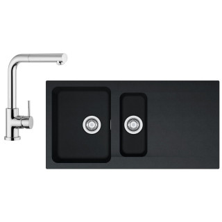 Set Franke T44 (dřez OID 651 + baterie FN 0147.031) Černá