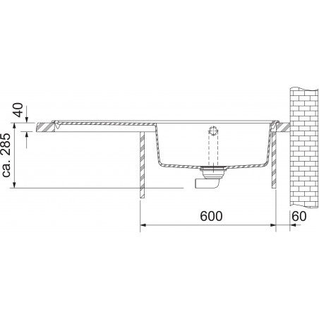 Kuchyňský dřez Franke Mythos MTG 611/2 Kašmír