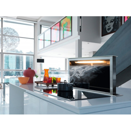 Odsavač par Franke Downdraft FDW 908 IB XS Černá/nerez