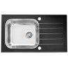 Kuchyňský dřez Alveus Altone 20 černá/satin