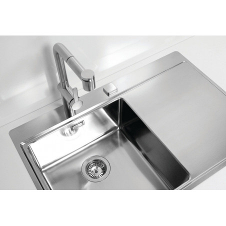Kuchyňský dřez Alveus Pure 40 Satin, pravý
