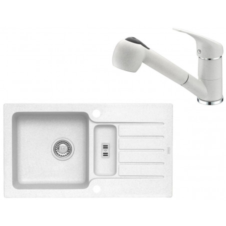 Set Alveus (dřez Niagara 70 White 11 + baterie AM 20 White 11 + dárek) Set Alveus (dřez Niagara 70 White 11 + baterie AM 20 White 11 + dárek)