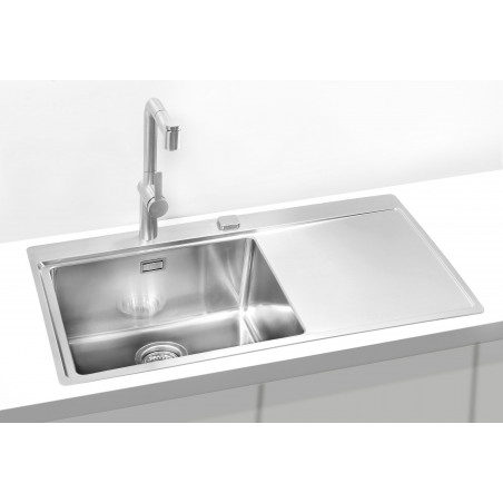 Kuchyňský dřez Alveus Pure 50 Satin, levý Kuchyňský dřez Alveus Pure 50 Satin, levý