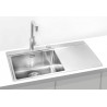 Kuchyňský dřez Alveus Pure 50 Satin, levý Kuchyňský dřez Alveus Pure 50 Satin, levý