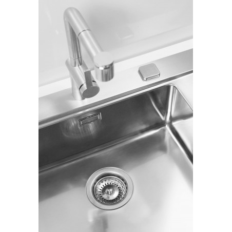 Kuchyňský dřez Alveus Pure 50 Satin, levý Kuchyňský dřez Alveus Pure 50 Satin, levý