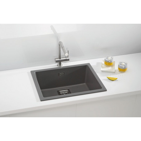 Kuchyňský dřez Alveus Quadrix 50 Steel 04