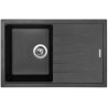 Kuchyňský dřez Sinks Best 780 Metalblack 74 Kuchyňský dřez Sinks Best 780 Metalblack 74
