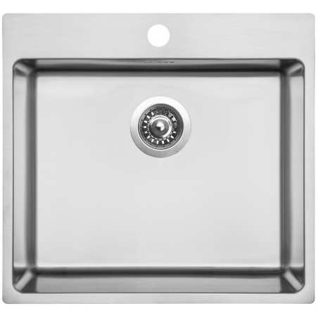 Kuchyňský dřez Sinks Blocker 540 V 1,0 mm, kartáčovaný, trojmontáž