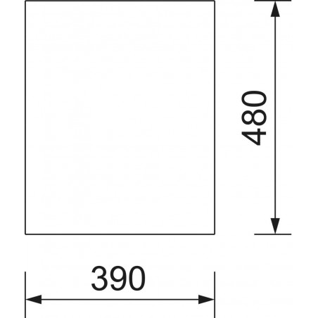 Kuchyňský dřez Sinks Cube 410 Granblack 30 Kuchyňský dřez Sinks Cube 410 Granblack 30