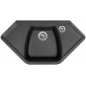 Kuchyňský dřez Sinks Naiky 980 Metalblack 74 Kuchyňský dřez Sinks Naiky 980 Metalblack 74