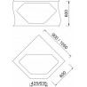 Kuchyňský dřez Sinks Naiky 980 Metalblack 74 Kuchyňský dřez Sinks Naiky 980 Metalblack 74