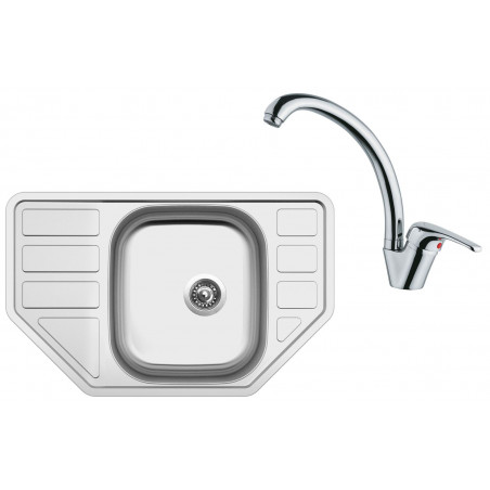 Set Sinks (dřez Corno 770 + baterie Vento 55)