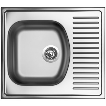 Kuchyňský dřez Sinks Short 580 V 0,5 mm, matný