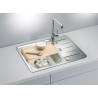 Kuchyňský dřez Alveus Line 60 Maxim Satin, pro montáž do roviny