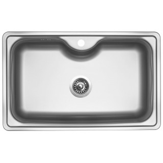 Kuchyňský dřez Sinks Bigger 800 V 0,8 mm, matný