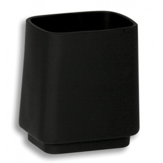 Držák kartáčků a pasty Metalia 4 6406/1.5 Chrom - Černá