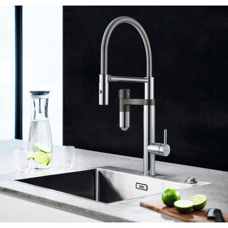 Kuchyňská baterie Franke Vital Tap Chrom/Gun Metal, pouze na filtrovanou vodu