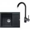 Set Franke G166 (dřez MRG 611-62 Onyx + baterie FP 9000.071 Onyx)