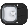 Kuchyňský dřez Alveus Wave 10 UP černá/satin