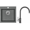 Set Sinks G472 (dřez Viva 455 Titanium 72 + baterie Vitalia Titanium 72)