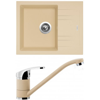 Set Sinks (dřez Linea 600 Sahara 50 + baterie Pronto Sahara 50)