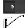 Set Sinks (dřez Linea 780 N Granblack 30 + baterie Pronto Chrom)