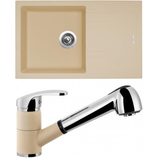 Set Sinks (dřez Linea 780 Sahara 50 + baterie Legenda S Sahara 50)